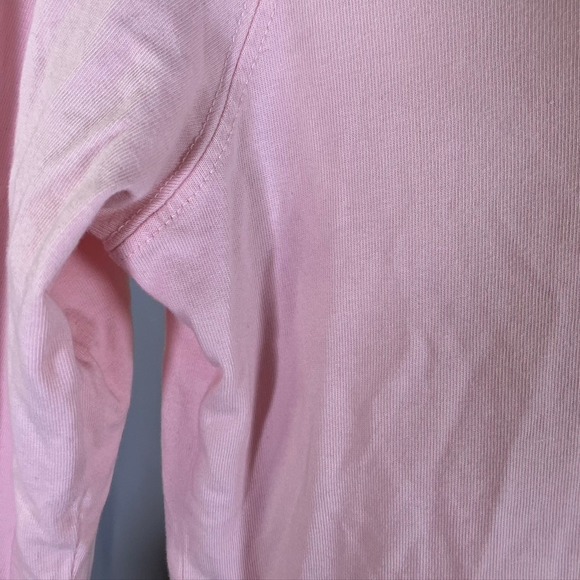 Vineyard Vines Women's Pink Cotton Hoodie Tunic‎ Whale Logo Casual Comfy - Picture 4 of 15